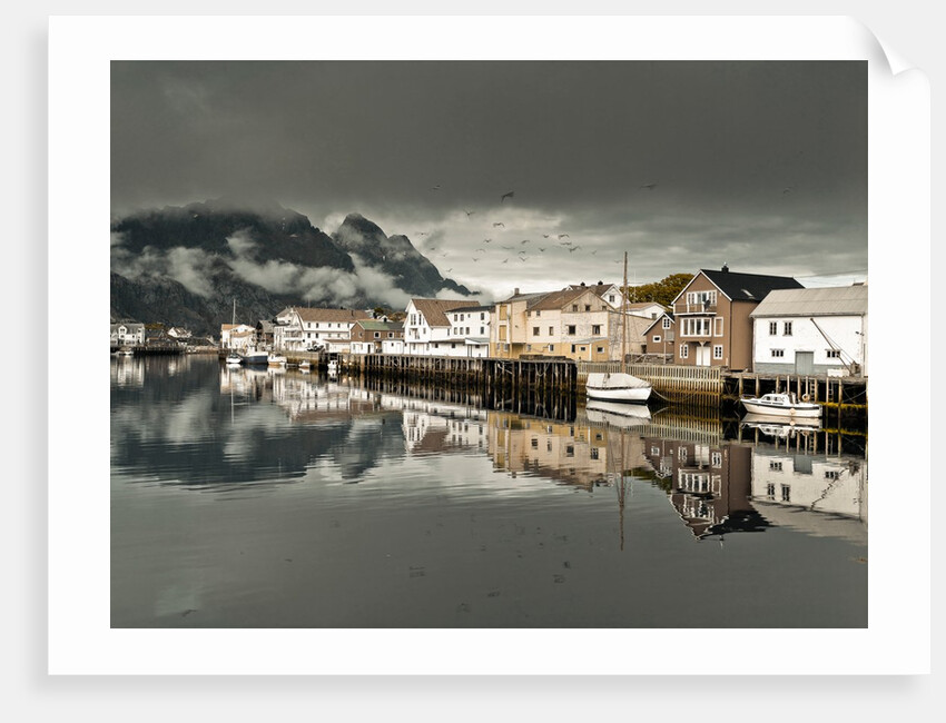 Village in Lofoten, Norway by Assaf Frank